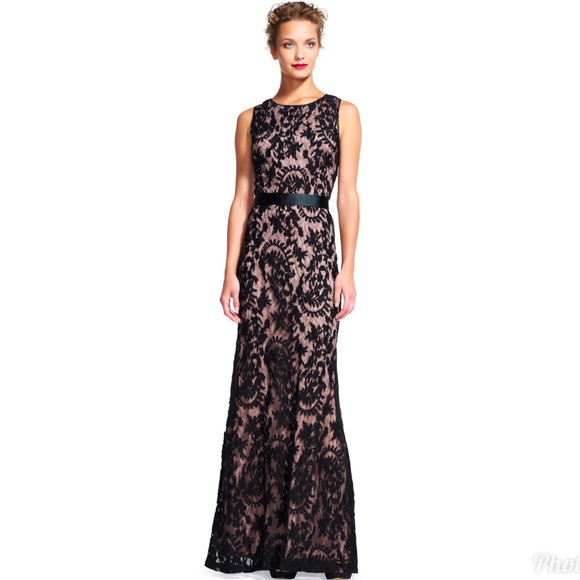 Adrianna Papell Dresses & Skirts - Adrianna Papell Lacey gown